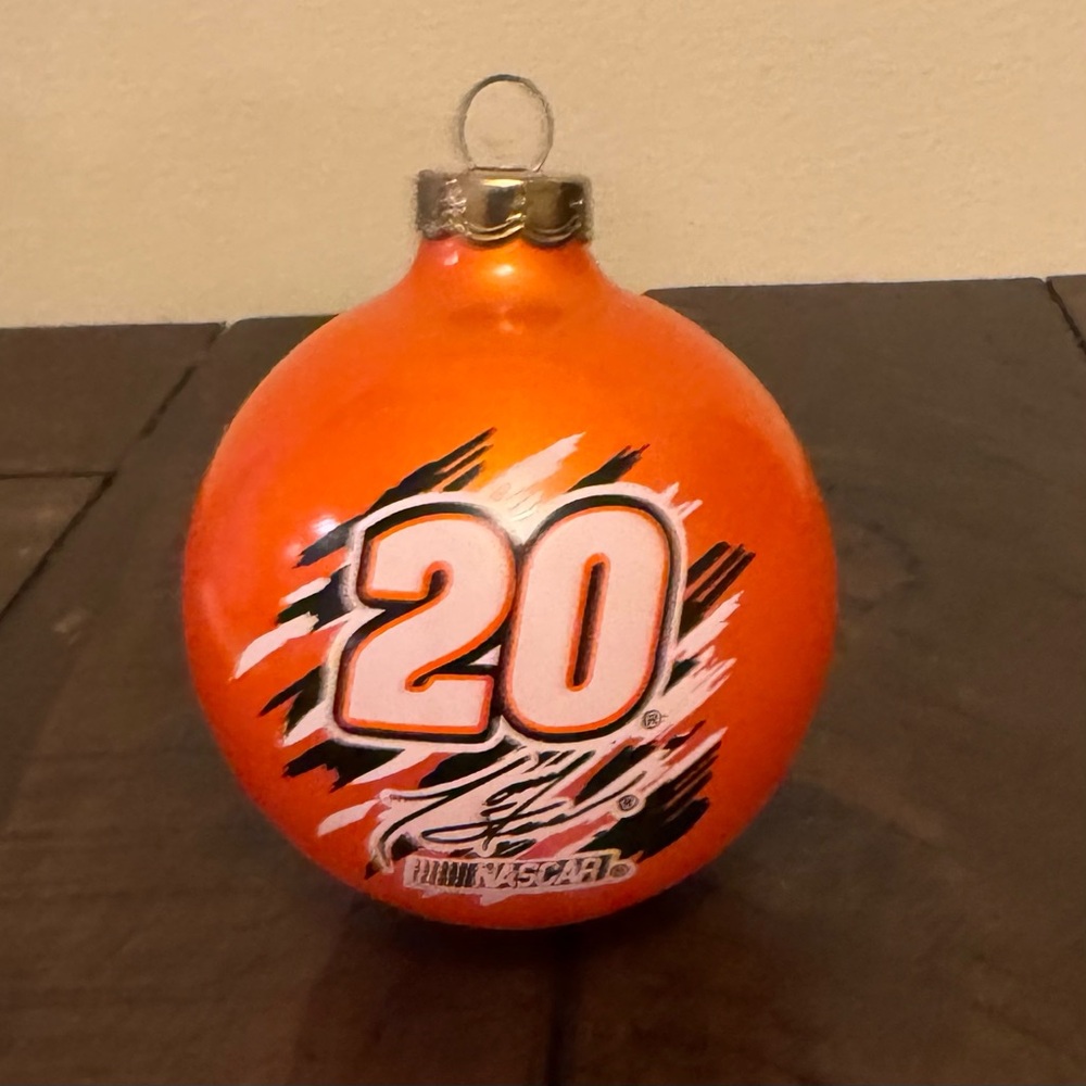 NASCAR Tony Stewart #20 Home Depot Christmas Ornament (Lot of 2)
